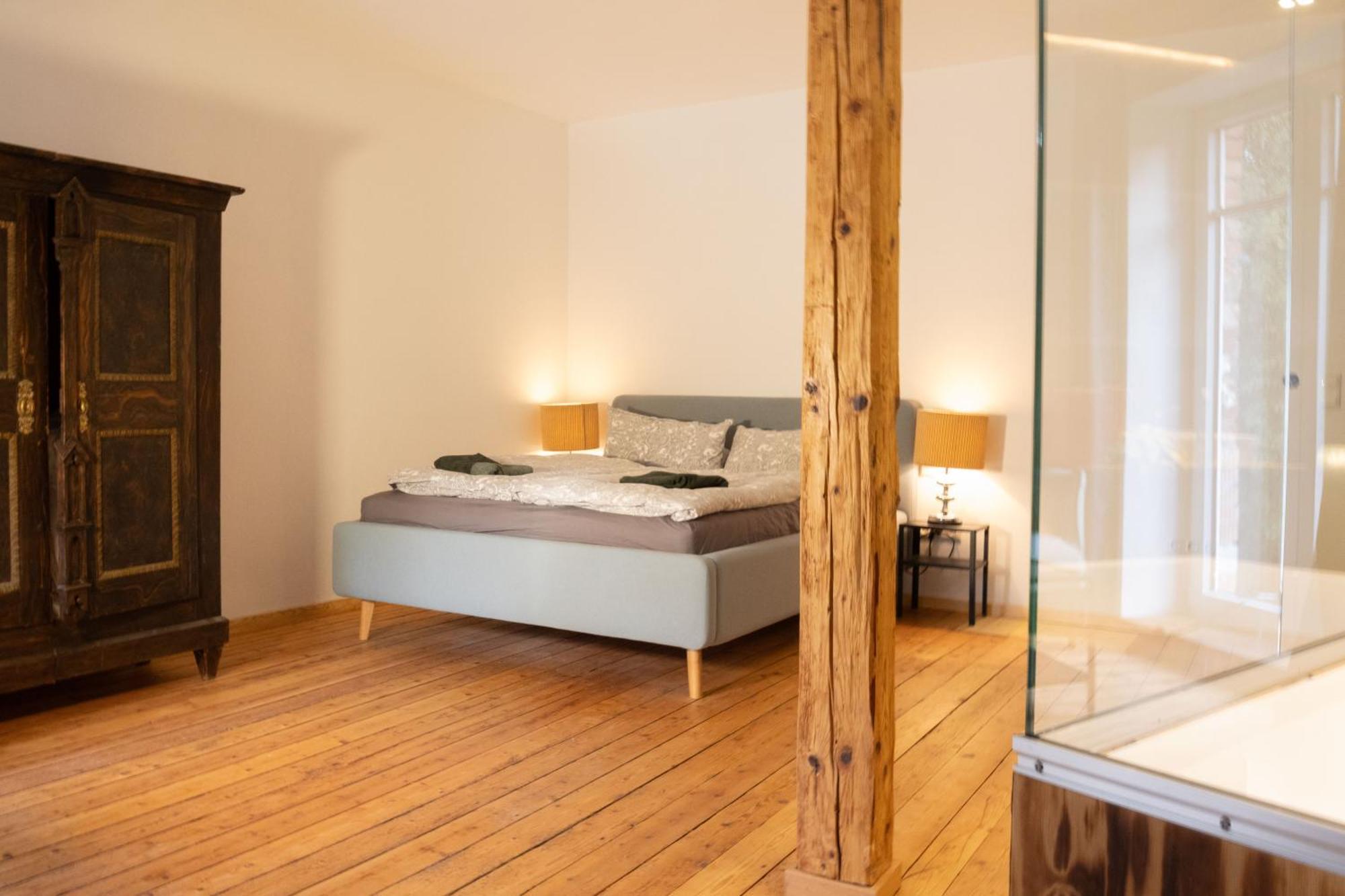 Loft Apartment Mit Grosser Badewanne B Mugeln Ngoại thất bức ảnh