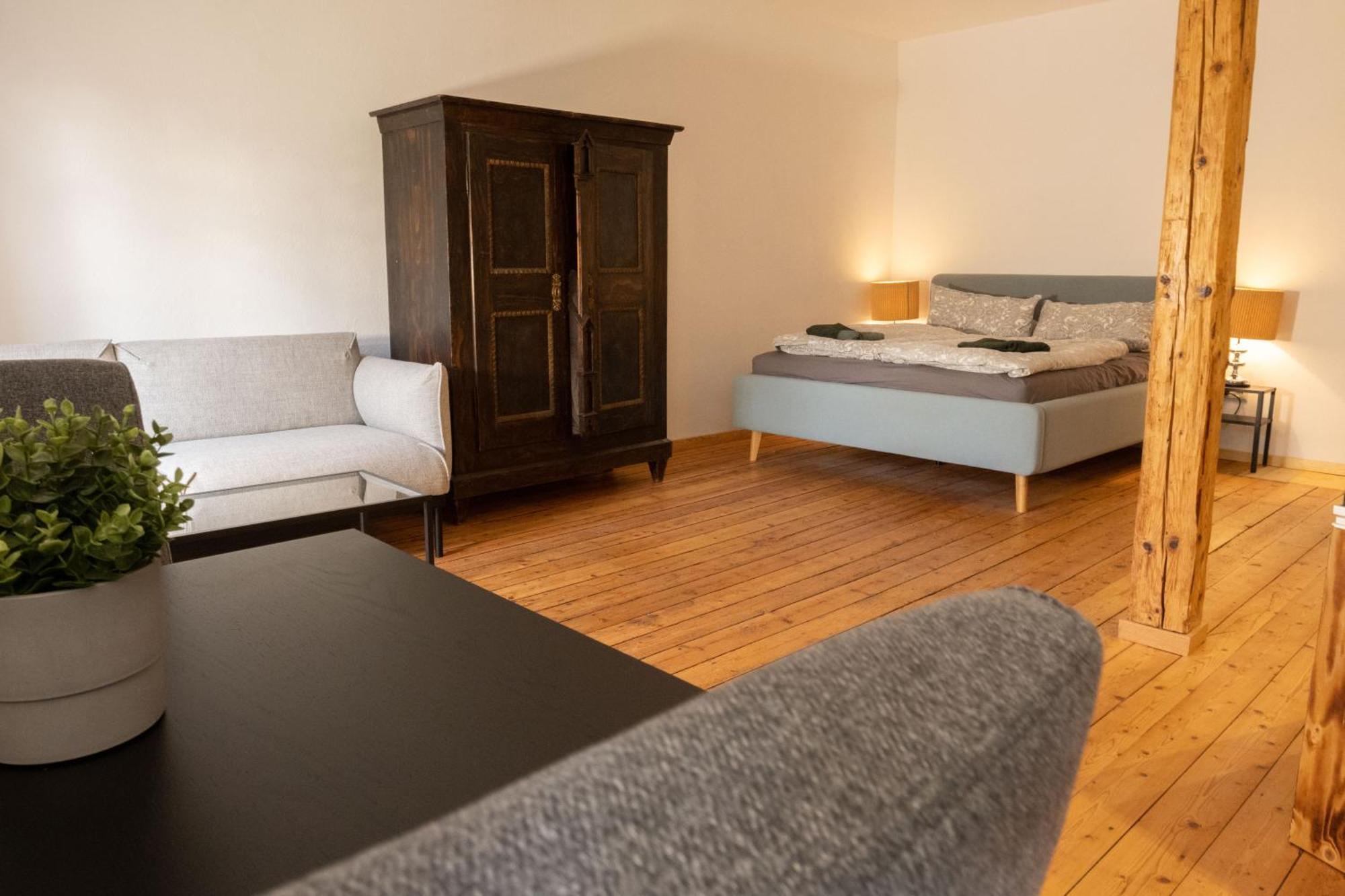 Loft Apartment Mit Grosser Badewanne B Mugeln Ngoại thất bức ảnh